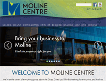 Tablet Screenshot of molinecentre.org